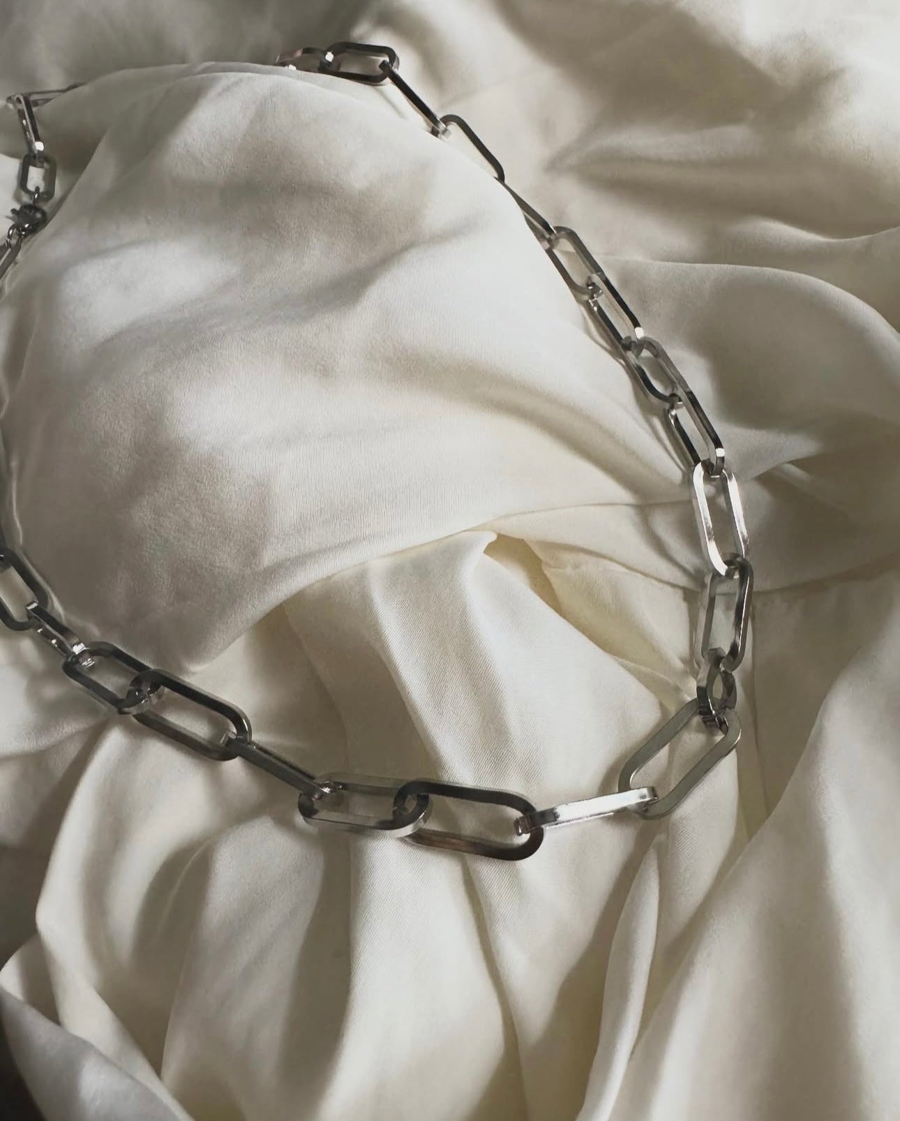 This is your Sign Silver Paper Clip Necklace