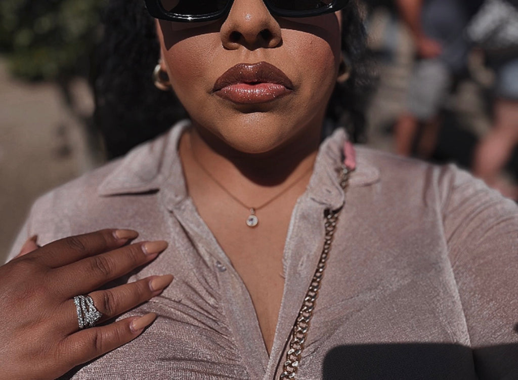 Iced coffee is my love language Gold Earrings
