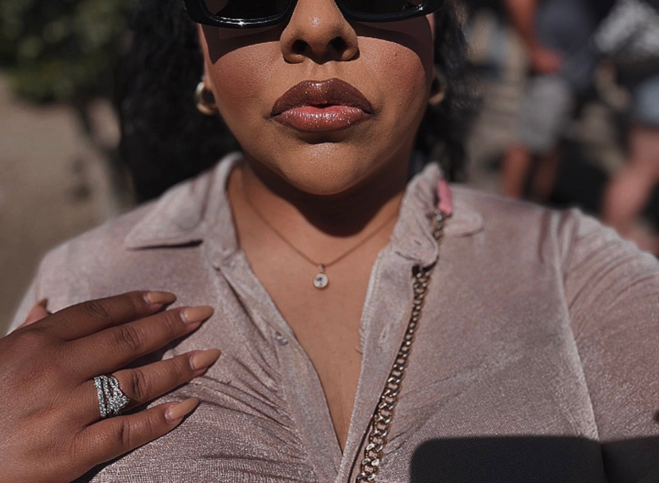 Iced coffee is my love language Gold Earrings