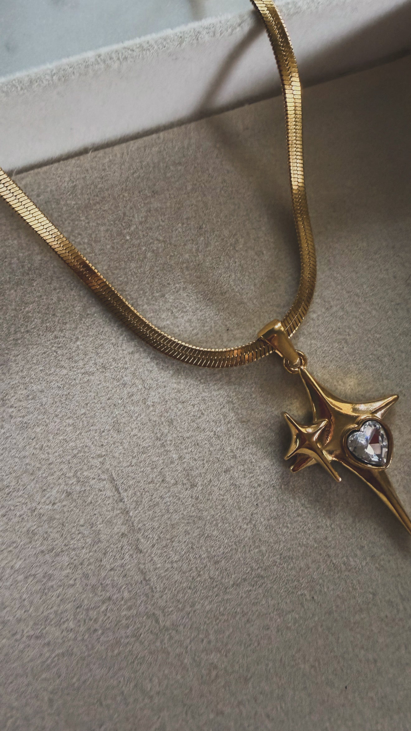 Muse Sparkle Stainless Steel Necklace