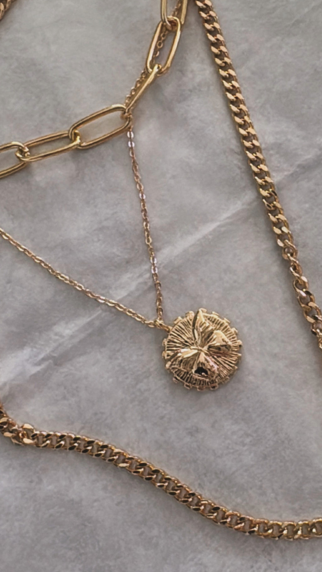 You’re a Boss Double Sided Butterfly Pendant 14K Gold Necklace