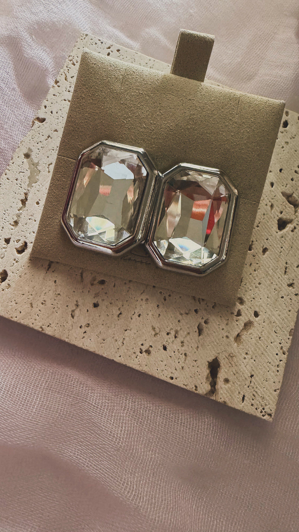 Celine Stud Silver Earrings