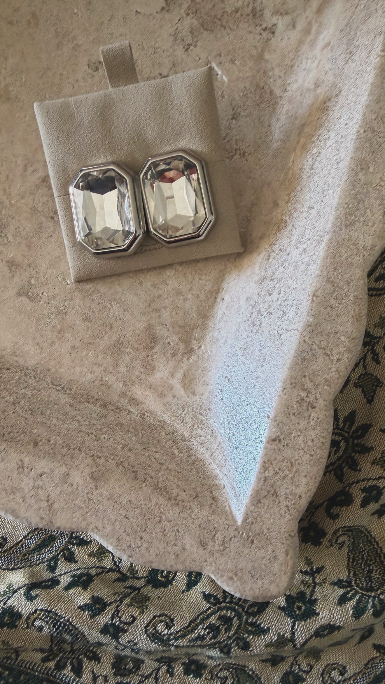 Celine Stud Silver Earrings