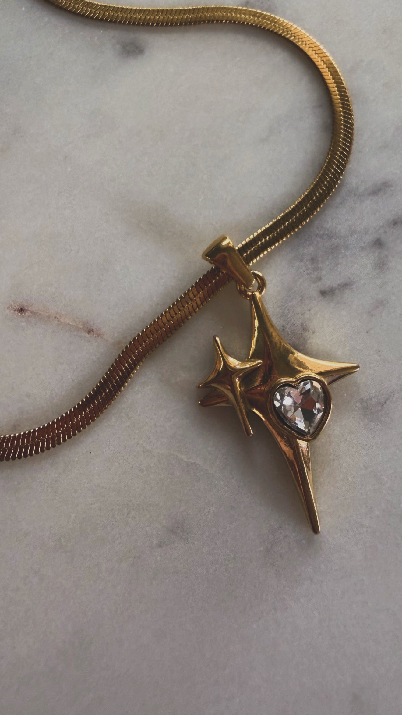 Muse Sparkle Stainless Steel Necklace