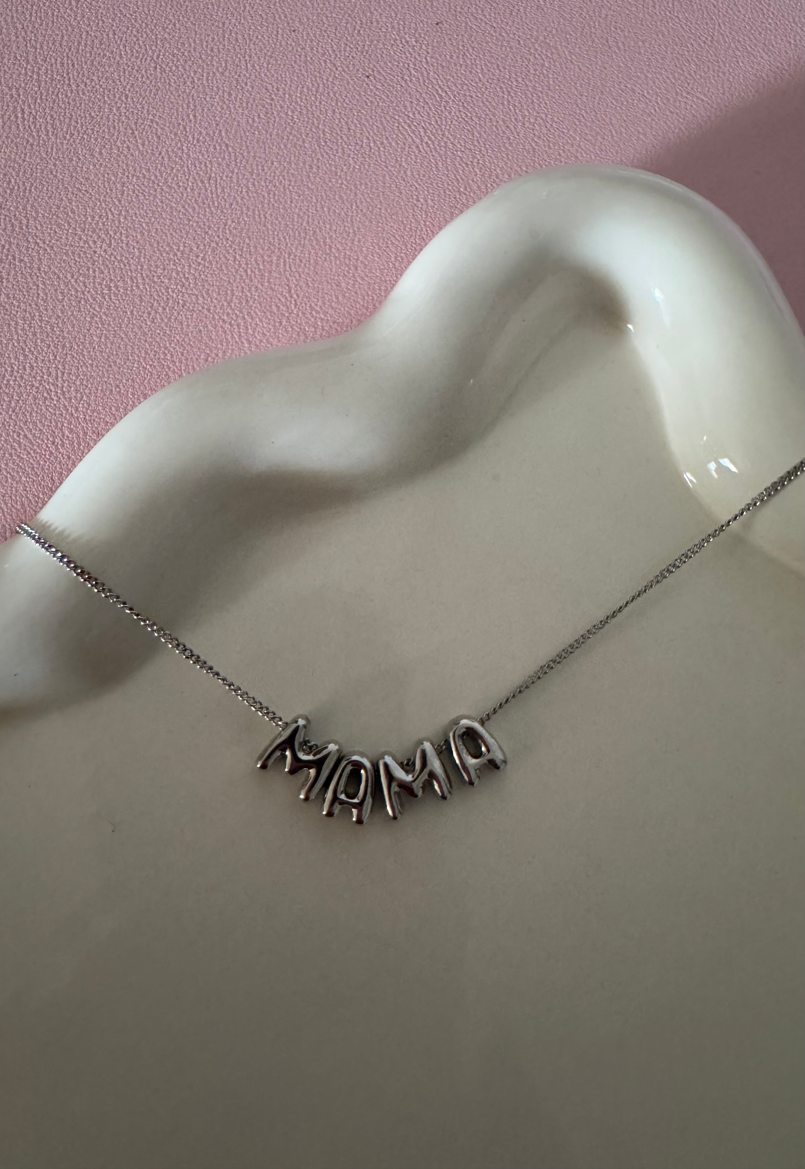 In my mom era Mama Necklace