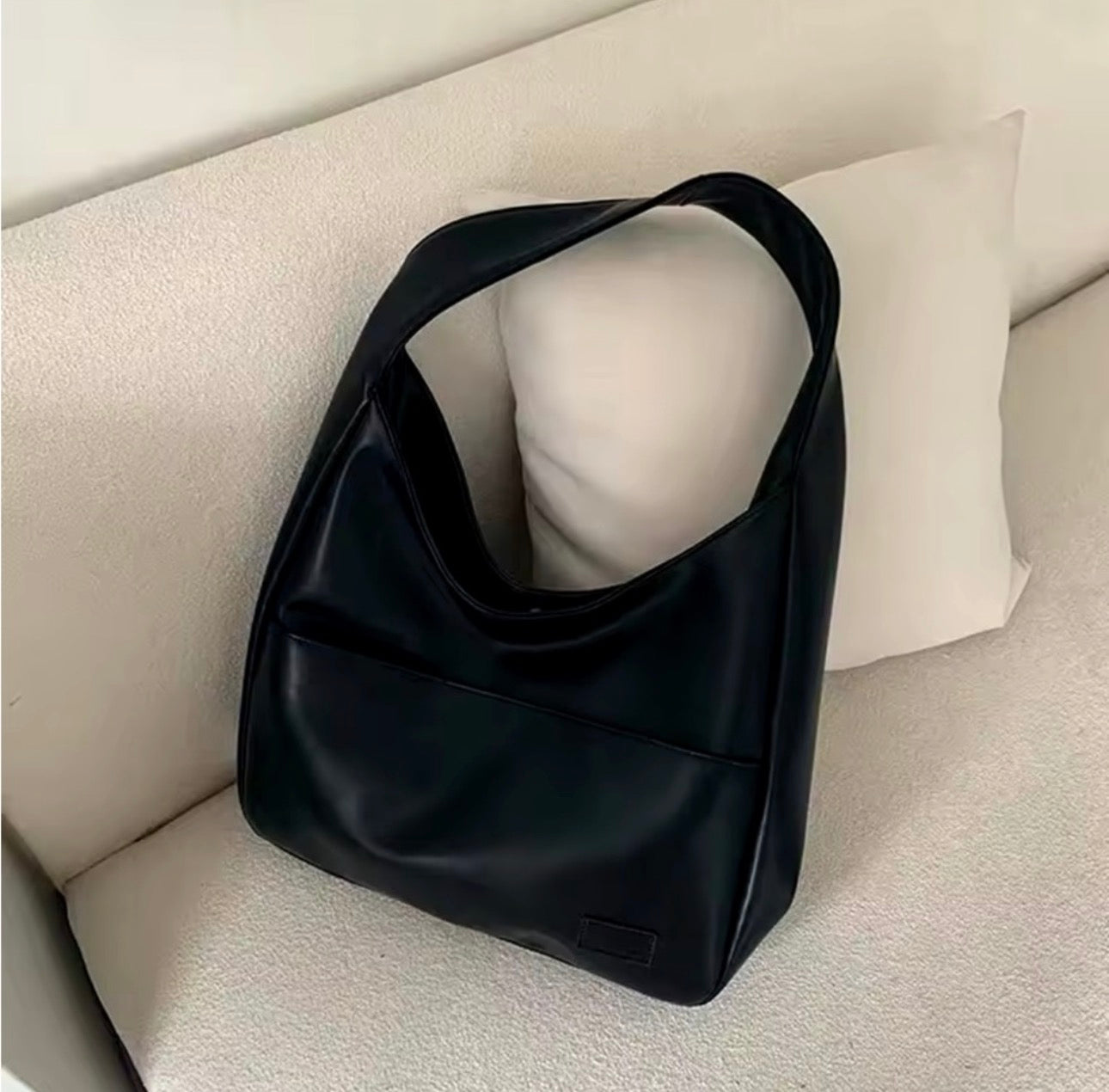 Everyday Faux Leather Shoulder Bag