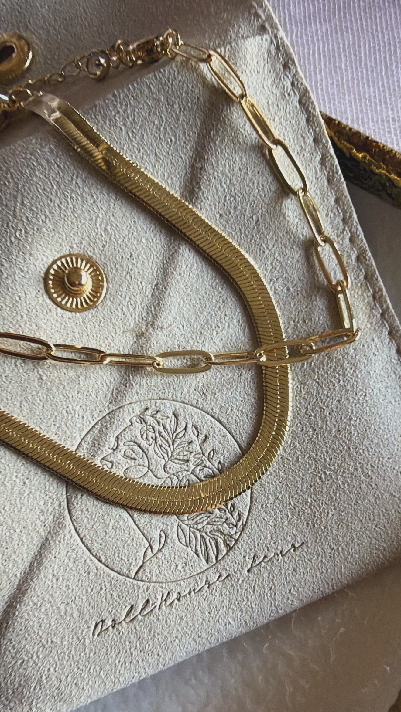 Five Coffees Later 14K Gold Filled Duo Bracelets