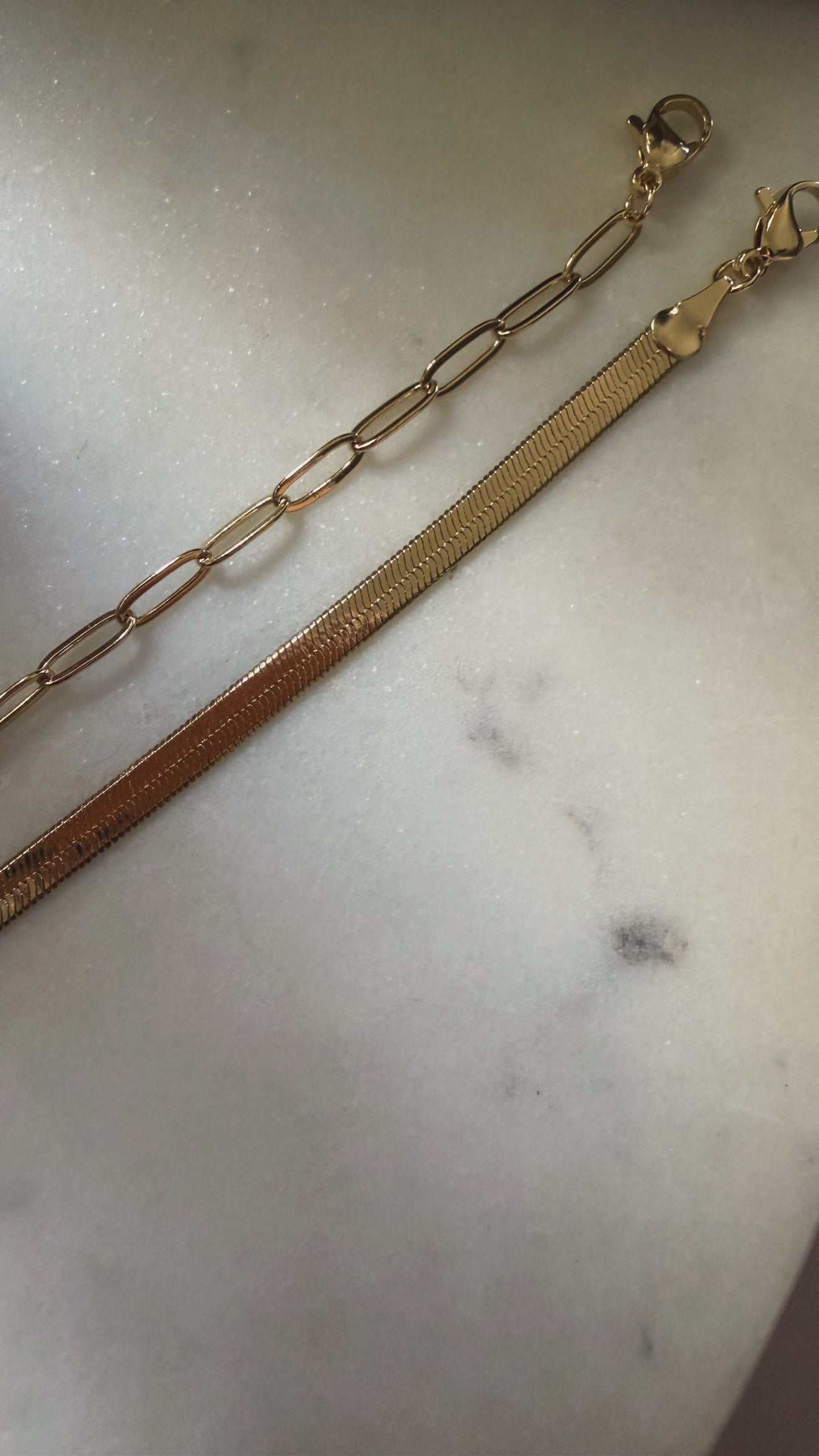 Five Coffees Later 14K Gold Filled Duo Bracelets