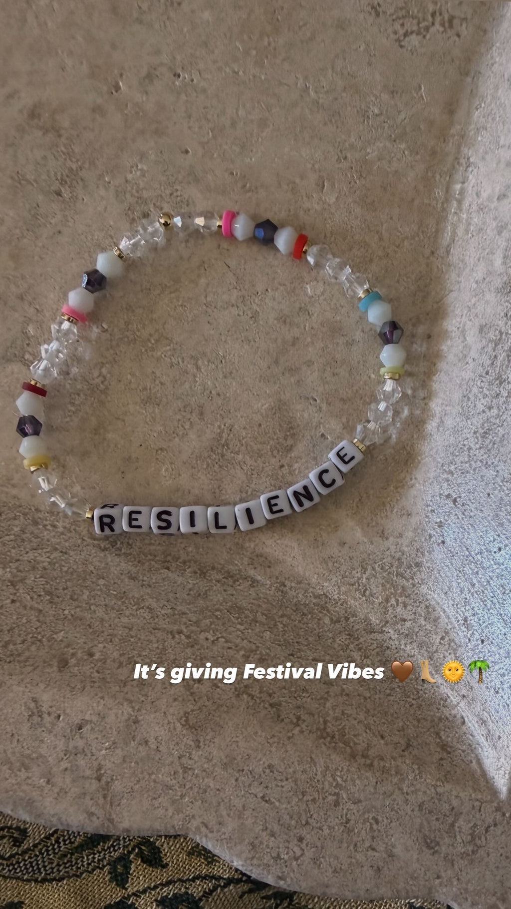 Resilience Beaded Bracelet