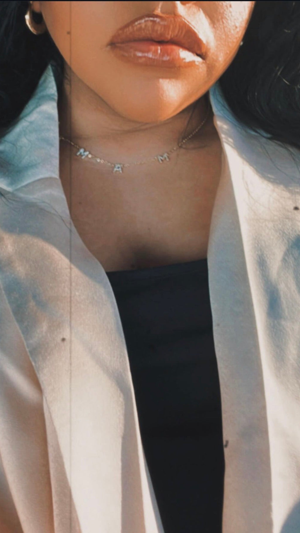 24/7 14K Mama Necklace